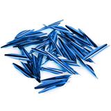 Archery Vanes Stabilize Arrowhead Efficient 2.4in Arrows Feather For Bow Accessory Bleu