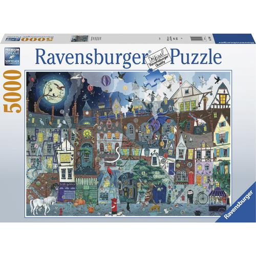 "Puzzle RAVENSBURGER ""Die fantastische Straße"" Puzzles bunt Kinder Puzzle"
