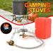 Windproof Camping Stoves Portable Mini Outdoor Foldable Cooking Burner 3500W