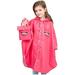 Qufokar Girls Rain Coat Size 14 Rain Coats Kids Ponchos Rain Girl Children Toddler for Jacket Cartoon Kids 3D Boy Wear Raincoat Boys Coat&Jacket