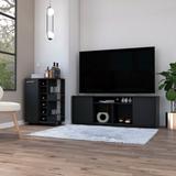 Seattle 2 Piece Living Room Set, Bar Cart and TV Stand - Depot E-Shop CLIV3