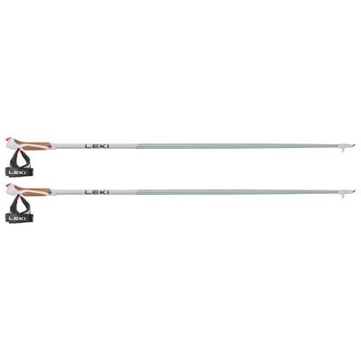 Leki - Passion - Nordic Walking Stöcke Länge 120 cm smokegreen /grau