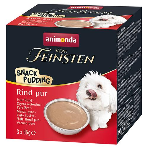 Animonda Vom Feinsten Adult Snack-Pudding – 3 x 85 g Rind pur