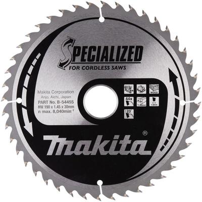 Specialized Sägeblatt 190x30x44Z - B-54455 - Makita Image