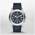Watch strap Marc by Marc Jacobs MBM5084 Leather Blue 24mm
