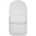 Broderie Anglaise Footmuff / Cosy Toes Compatible with Combi - White