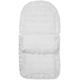Broderie Anglaise Footmuff / Cosy Toes Compatible with Mamas & Papas - White