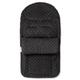 Dimple Car Seat Footmuff / Cosy Toes Compatible with Mutsy - Black