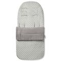 Dimple Footmuff / Cosy Toes Compatible with Baby Jogger - Grey
