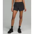 lululemon – Women's Hotty Hot High-Rise Lined Shorts – 4" – Color Black – Size 18