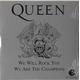 Queen We Will Rock You / We Are The Champions - Silver Sleeve 2003 French CD single 5521282