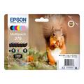 Epson Multipack 378 - 6-pack - black, yellow, cyan, magenta, light magenta, light cyan - original - ink cartridge
