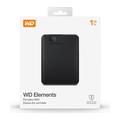 WD Elements SE Portable Hard Drive - 1 TB, Black