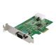 StarTech.com 1-port PCI Express RS232 Serial Adapter Card, PCIe RS232 Serial Host Controller Card, PCIe to Serial DB9 COM Port, 16950 UART, Low Profile Expansion Card, Windows/macOS/Linux - Full/Low-Profile (PEX1S953LP) - serial adapter - PCIe - RS-232...