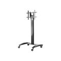 Peerless SmartMount Universal Flat Panel TV Cart SR560M cart - for flat panel - black