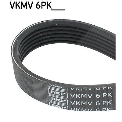 Skf Keilrippenriemen [Hersteller-Nr. VKMV6PK1960] für Alfa Romeo, Lancia, Suzuki Image