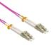 Cable Central LLC (5 Pack) 2m LC/UPC-LC/UPC OM4 Multimode Duplex Erika Violet Fiber Optic Patch Cable - 6.5 Feet