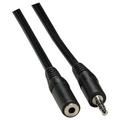 Cable Central LLC (5 Pack) 6Ft 3.5mm Stereo M/F Speaker/Headset Cable - 6 Feet