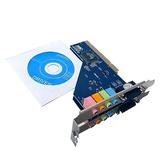 PCI Sound Card 4.1 Channel 3D Audio Stereo 8738 For Desktop Computer Built-in Independent Sound Card