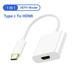 WQJNWEQ Clearance 2022 NEW USB-C Type C To HDMI Adapter USB 3.1 Cable 4k Converter For Laptop Computer