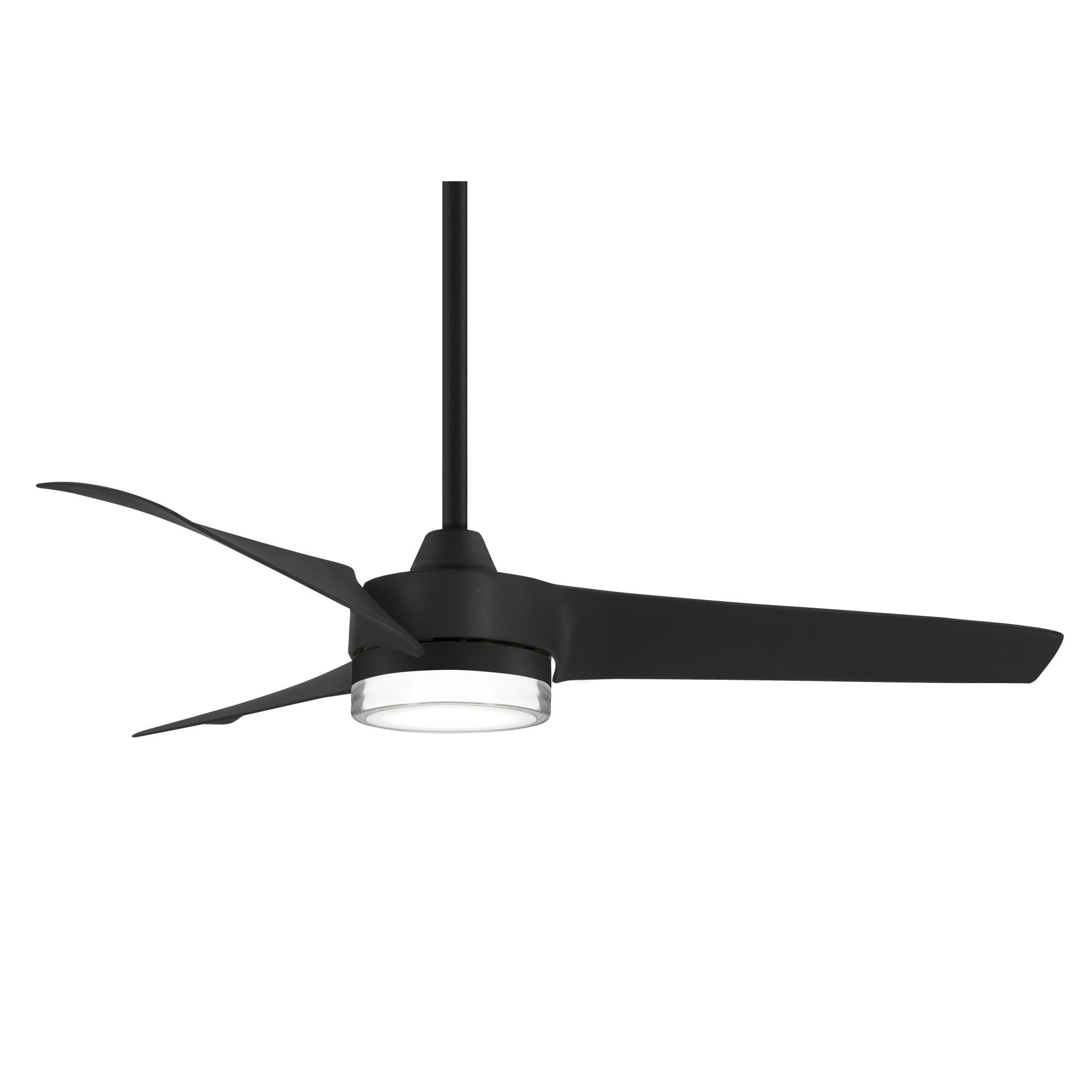 Minka Aire Veer 56 Inch Ceiling Fan with Light Kit - F692L-CL