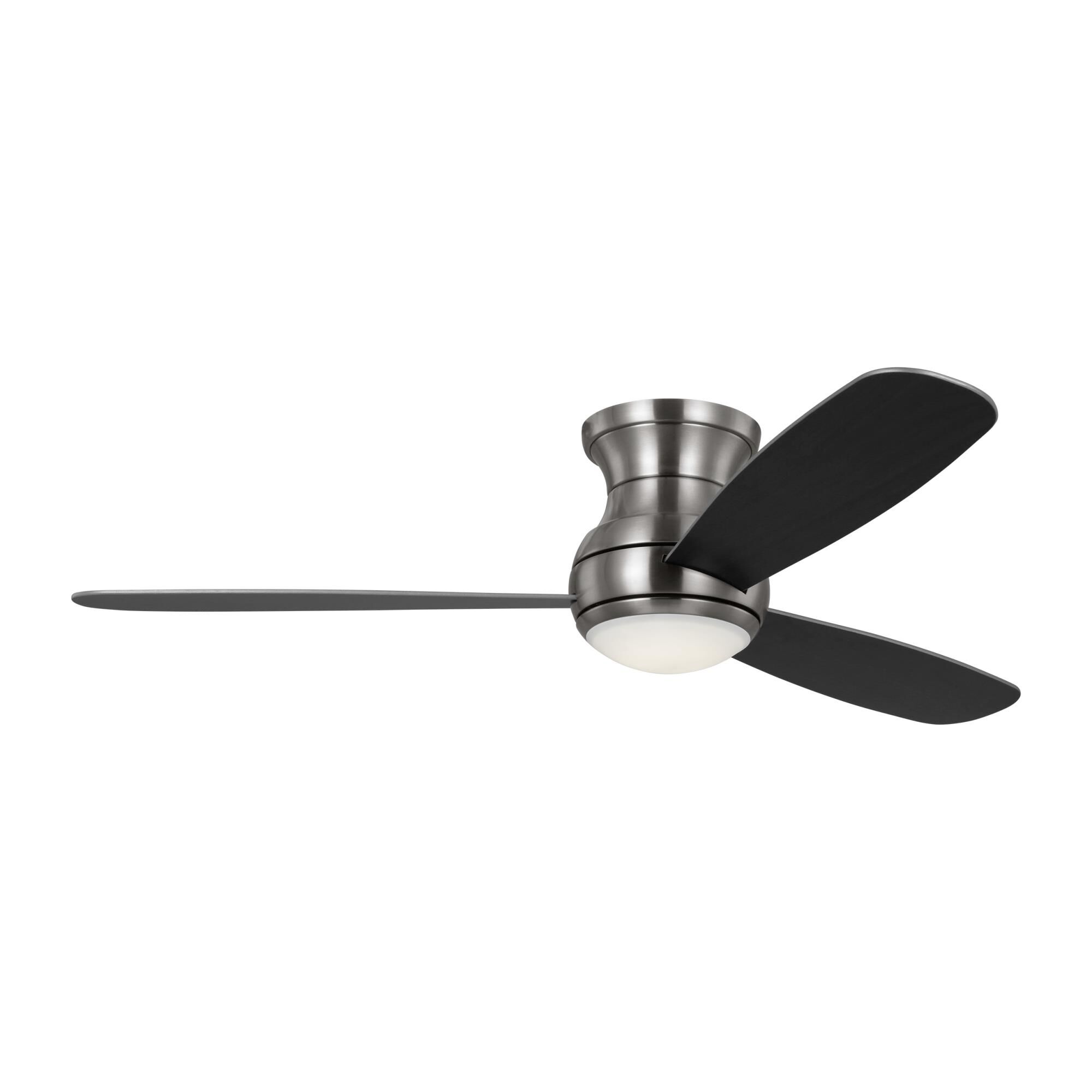 Generation Lighting Orbis 52 Inch Flush Mount Fan with Light Kit - 3OBSHR52BSD