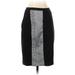 Yoana Baraschi Casual Skirt: Black Color Block Bottoms - Women's Size 4