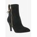 Women's Claudia Bootie by Bellini in Black Microsuede (Size 8 M)