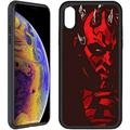 Compatible with iPhone 6 / iPhone 6S / iPhone 7 / iPhone 8 / iPhone SE 3/2 (2022/2020 Edition) (4.7 Inch) Phone Case Matte Hard Back(PC) & Soft Edge (TPU)-Star Wars Darth Maul 2YN926