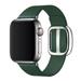 Lengthen Leather Modern Buckle Watch Bands Compatible with Apple watch 45mm 41mm 49mm Smooth Soft Strap Wristbands for iWatch series 8 7 SE Ultra 6 5 4 3