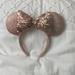 Disney Accessories | Disneyland Minnie Mouse Ears | Color: Gold | Size: Os