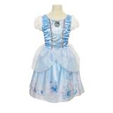 Disney Dresses | Disney Princess Cinderella Dress Costume Sz 4/6x | Color: Blue/White | Size: 4/6