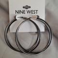 Nine West Jewelry | Hoop Earrings | Color: Silver | Size: Os