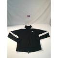 Nike Jackets & Coats | Nike Track Jacket Youth Sz Medium 8-10 Black Athletic Full Zip Lightweight | Color: Black/White | Size: Mb