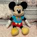 Disney Toys | Mickey Mouse Singing Fun 14” Plush Talking Stuffed Toy Doll Disney Junior | Color: Black/Blue | Size: Unisex