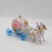 Disney Toys | 2009 Mattel Disney Princess Favorite Moments Cinderella Deluxe Carriage + Horses | Color: Blue/Pink | Size: Osbb