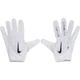 Ronnie Harrison Jr. Cleveland Browns Game-Used Nike White Gloves vs. Washington Commanders on January 1, 2023