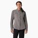 Dickies Women's Cooling Roll-Tab Work Shirt - Graphite Gray Size XS (SLF405)