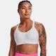 Women's Under Armour Infinity Mid Covered Sports Bra White / White / Halo Gray S