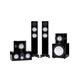 Monitor Audio Silver 200 5.1ch Home Cinema Speaker System Gloss Black