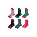 6-Pairs Men's Christmas Socks