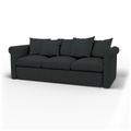 IKEA - Grönlid 3 Seater Sofa Cover, Stone, Wool - Bemz