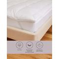 M&S Goose Feather & Down Mattress Topper - SGL - White, White