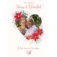 Ling Design Traditional Christmas Card To A Special Nanny & Grandad Photo Upload, Large