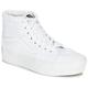 Vans SK8-HI PLATFORM 2.0 women's Shoes (High-top Trainers) in White. Sizes available:3.5,4.5,6,6.5,7.5,8,7,5.5,4