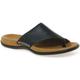 Gabor Lanzarote Toe Loop Womens Mules women's Flip flops / Sandals (Shoes) in Black. Sizes available:4,5,6,6.5,9