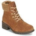Caterpillar CORA FUR women's Low Ankle Boots in Brown. Sizes available:3