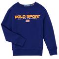 Polo Ralph Lauren SENINA boys's Children's sweatshirt in Blue. Sizes available:6 / 7 years,8 / 9 years,10 / 12 years,13 / 14 years