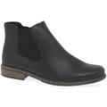 Rieker Elton Womens Chelsea Boots women's Mid Boots in Black. Sizes available:4,5,6,6.5,7.5