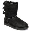 UGG BAILEY BOW II women's Mid Boots in Black. Sizes available:3,4,5,6,7,4.5,6.5,7.5,8.5,9.5